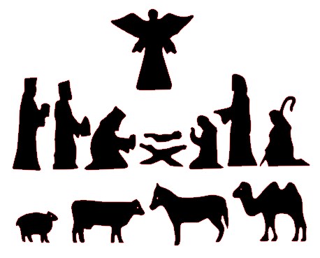 Christmas nativity scene clip art christmas nativity clip art ...