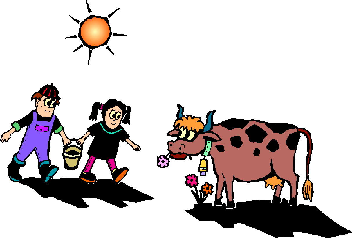 Cow clip art for kids free clipart images - Clipartix
