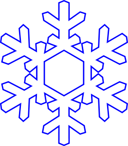 Small Snowflake Clipart