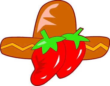 Mexican food tacos clipart