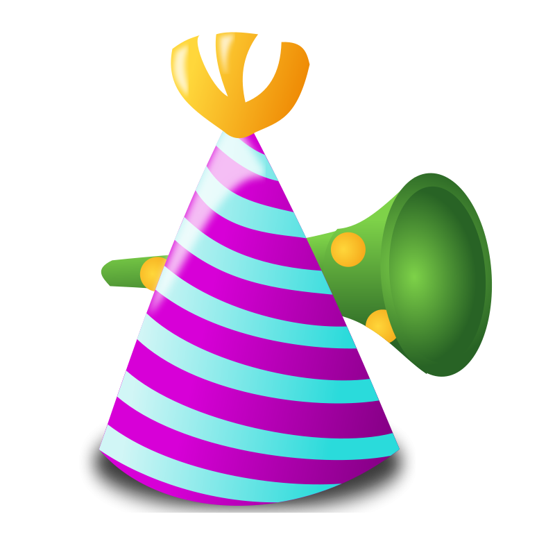 Birthday party hat clipart free