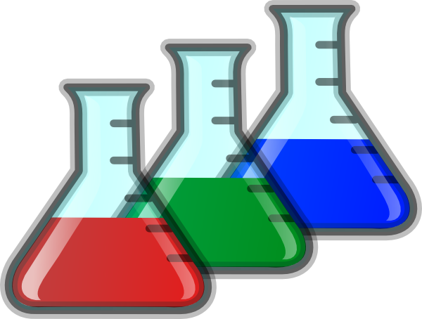 3 Science Test Tubes Clipart - China-cps