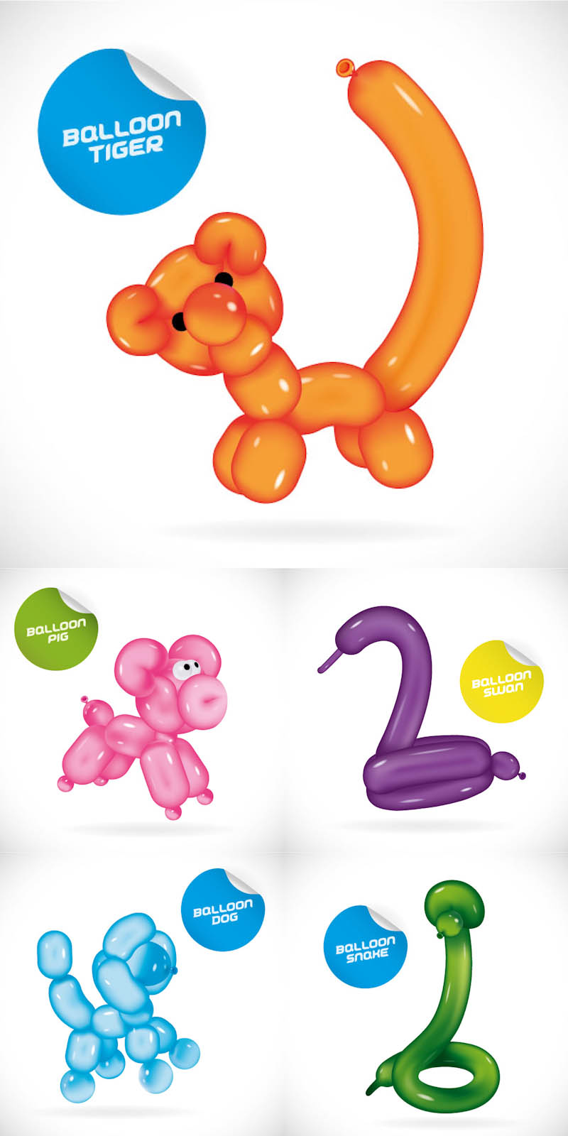 Balloon Animal Clipart