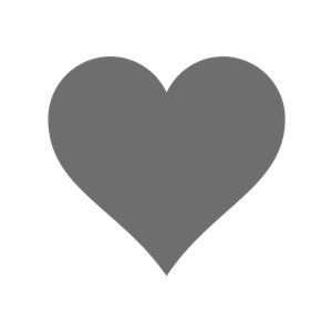 Grey Heart clipart, cliparts of Grey Heart free download (wm ...