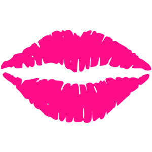 Pink lip clipart