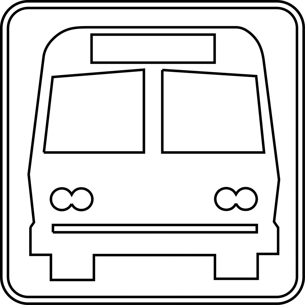 Bus Outline Picture | Free Download Clip Art | Free Clip Art | on ...