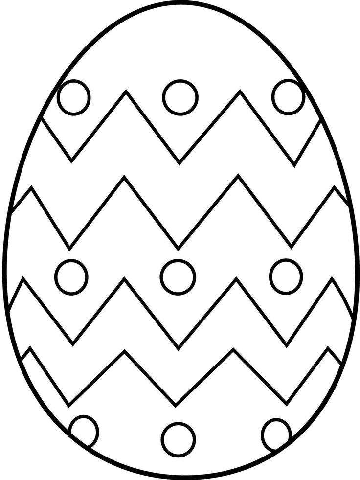 Egg coloring, Easter eggs and Coloring pages