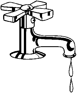 Water Clip Art Black And White