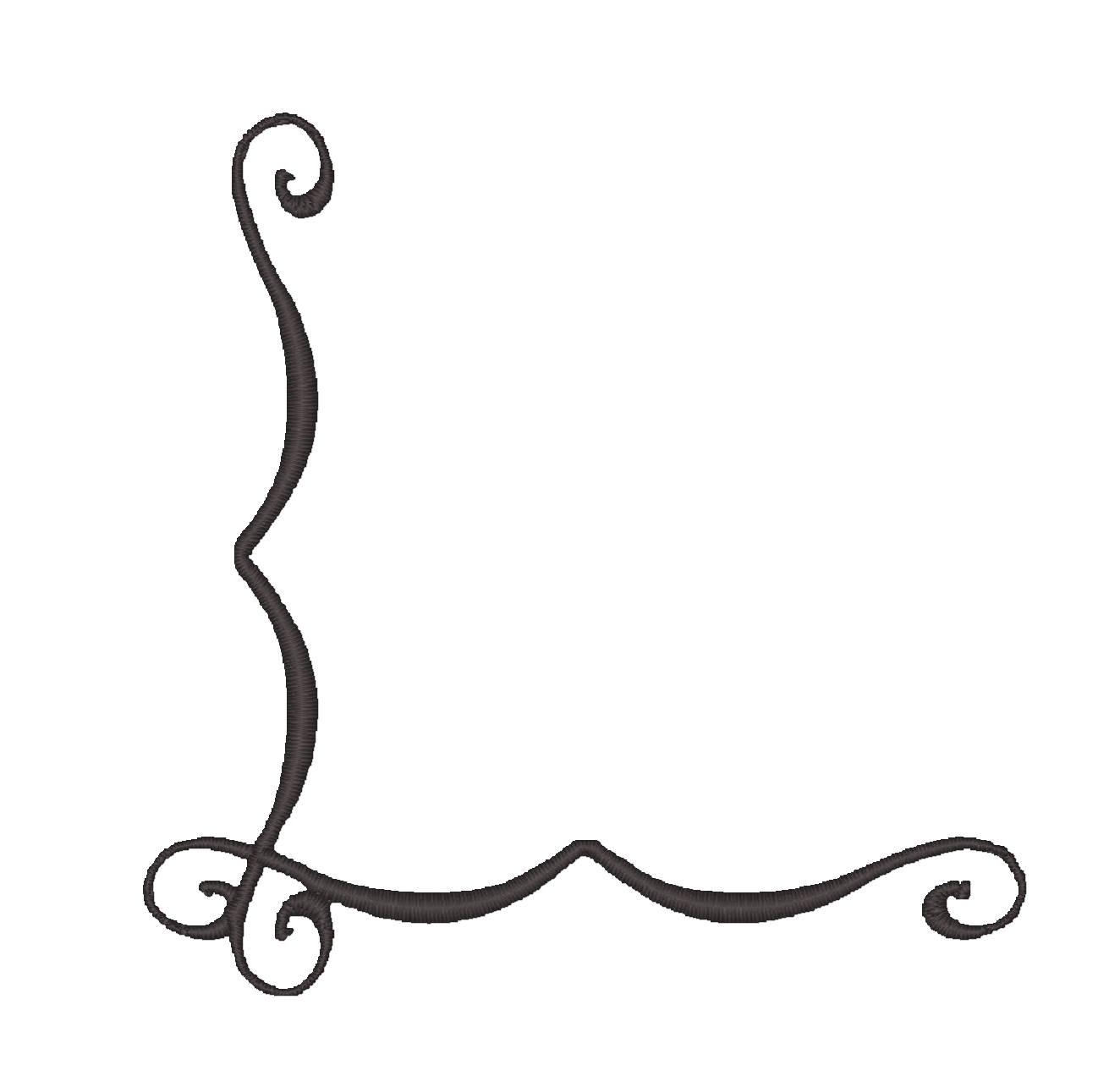 Corner scrollwork clipart - ClipartFox