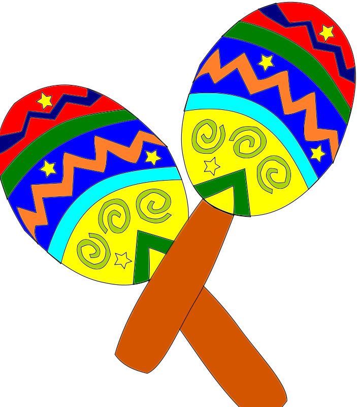 Clipart - maracas