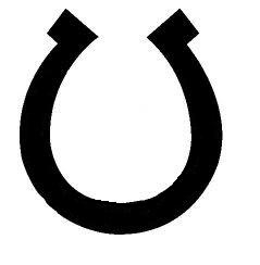 Horseshoe Stencil - ClipArt Best