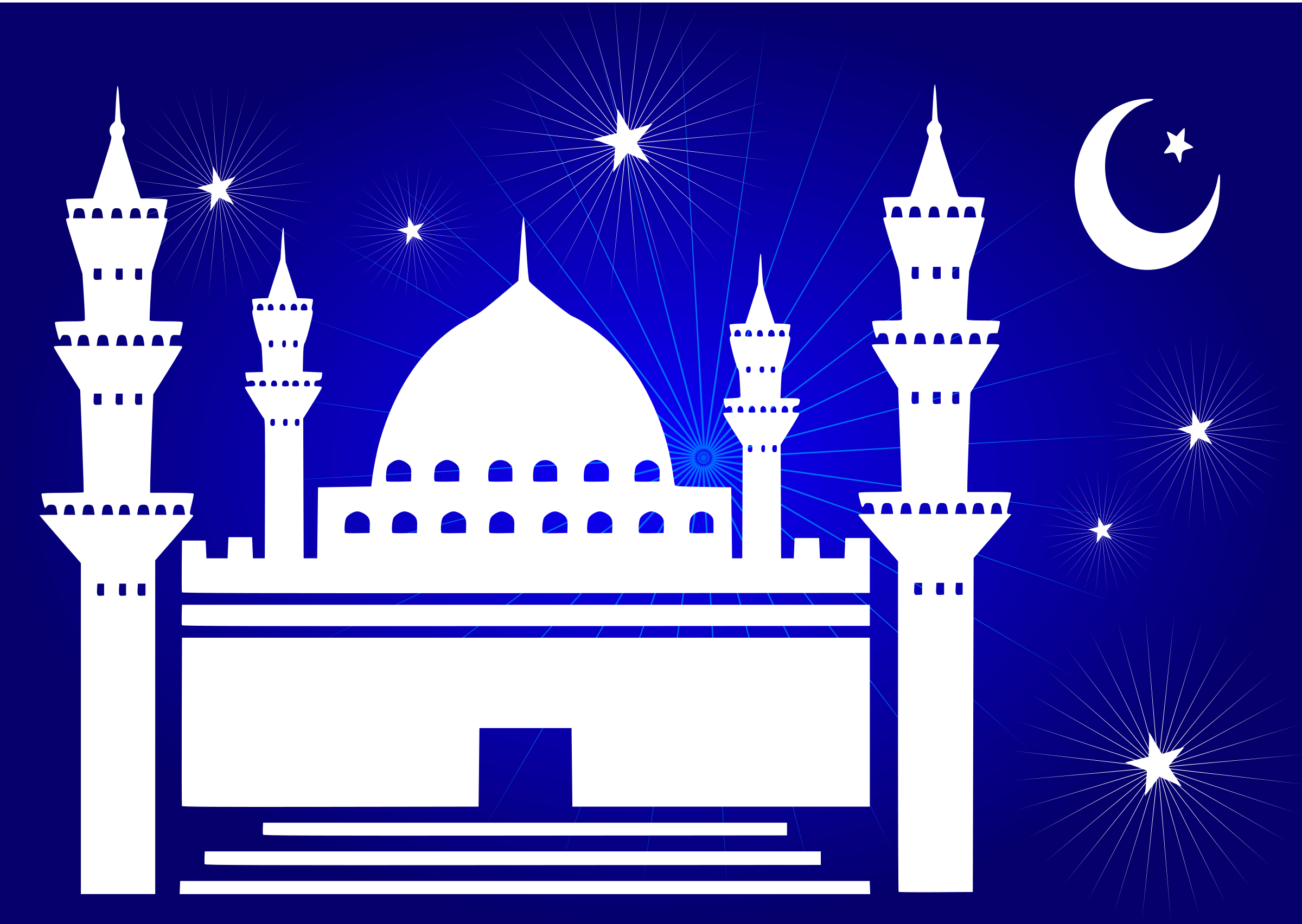 Clipart - Beautiful Mosque