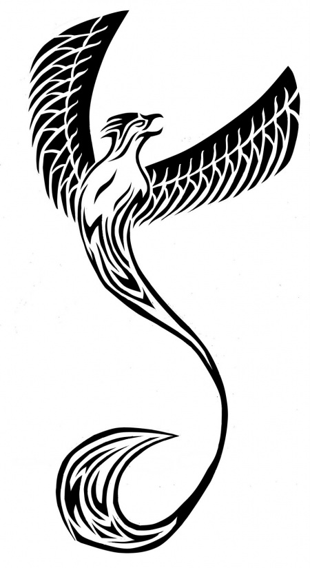 Phoenix Tattoo Pattern Image | Tattooing Tattoo Designs