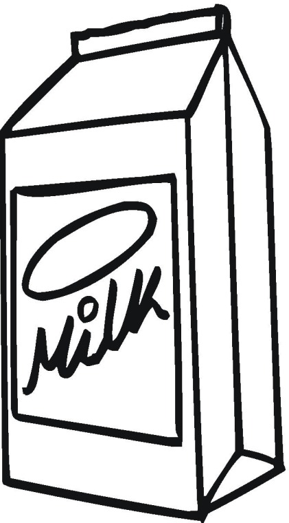 Milk Carton Outline - ClipArt Best