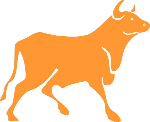 Bull Clip Art - vector clip art online, royalty free ...