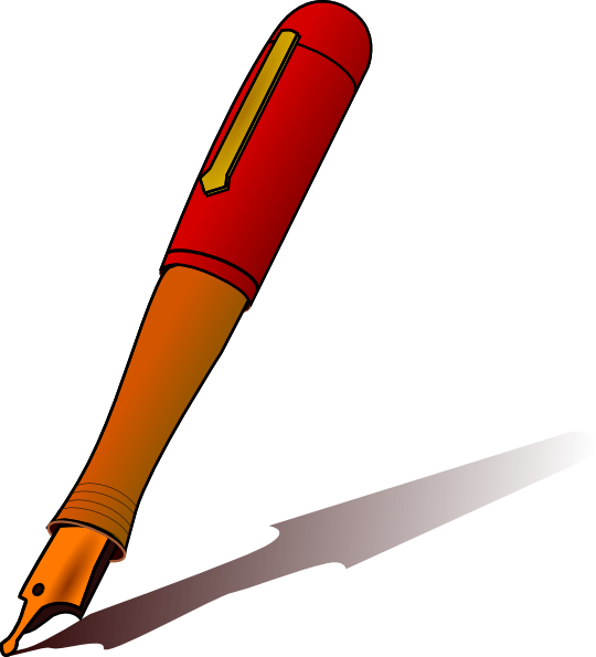 Pen Clip Art - vector clip art online, royalty free ...