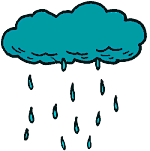 Raindrops With Clouds Gif - ClipArt Best