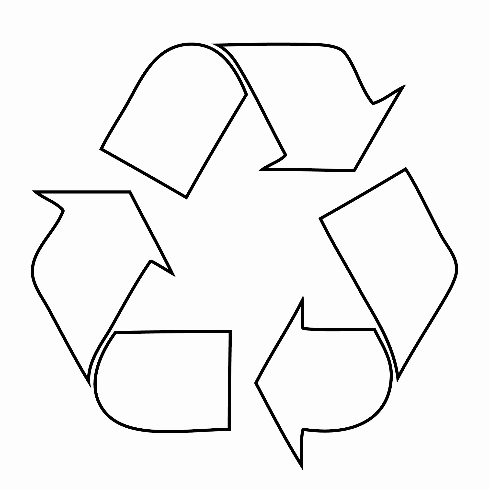 Free Recycle Clip Art Printable Signs Symbol - Quoteko.