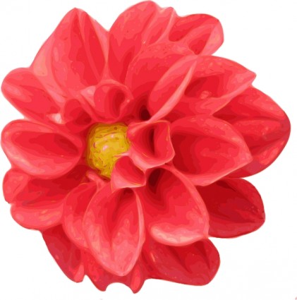 Dahlia Rose clip art Vector clip art - Free vector for free download