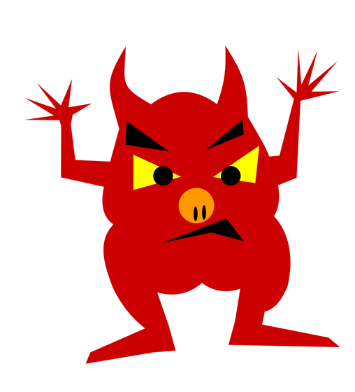 Little Red Devil - Free Clip Art