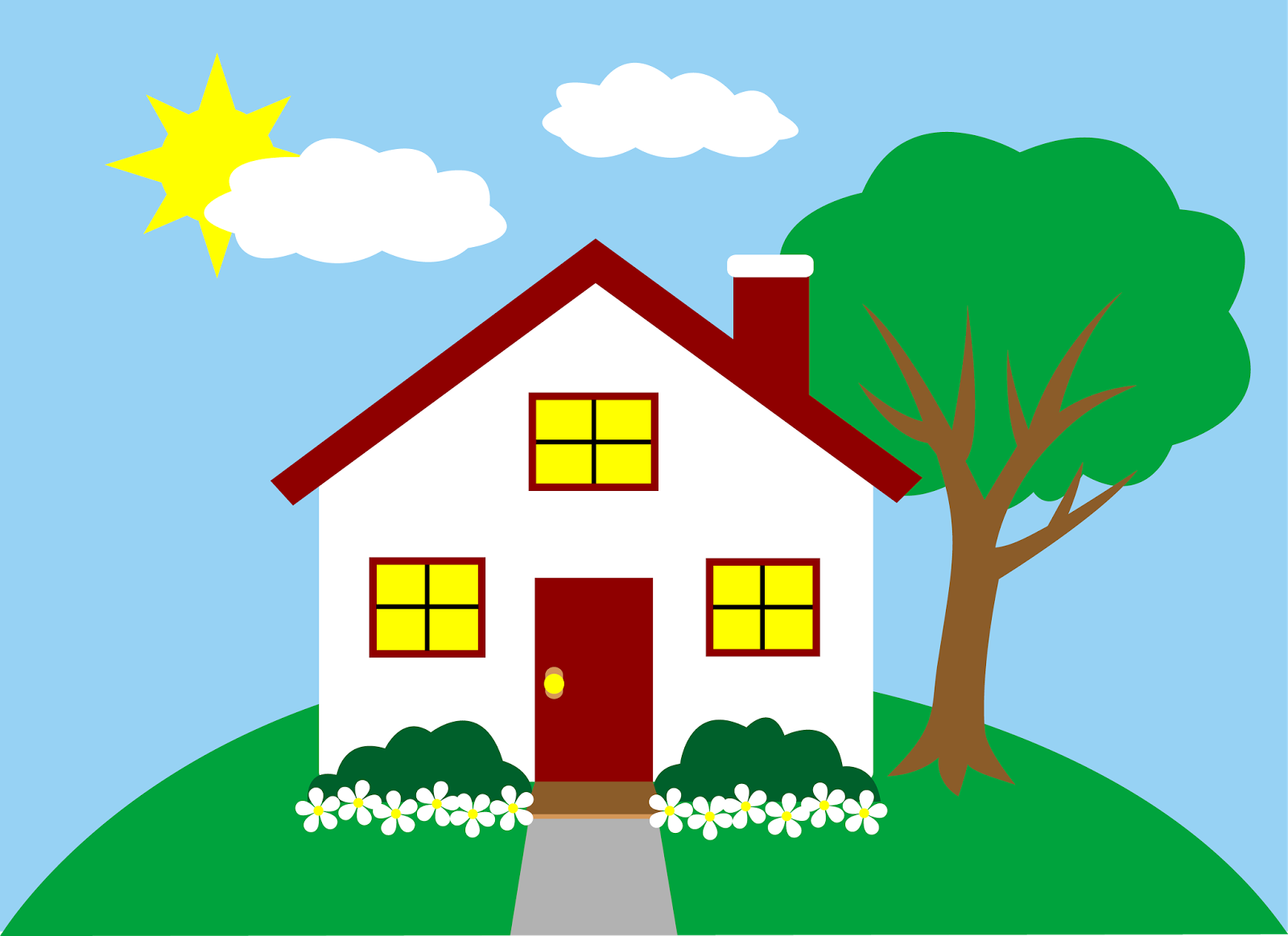 Clip art of house