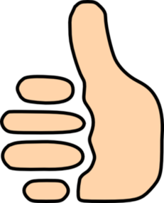 Thumbs Up Copy And Paste Clipart - Free to use Clip Art Resource