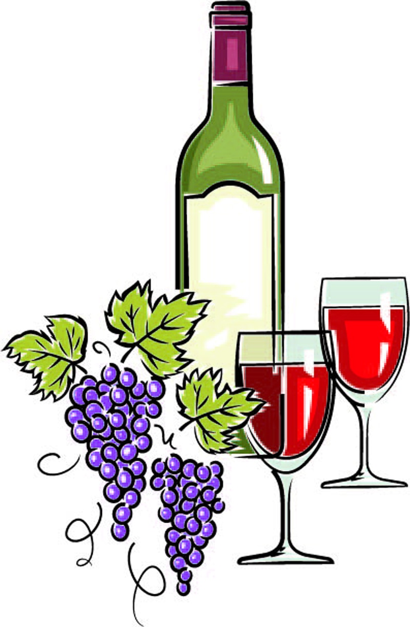 Wine Glass Bottle Clip Art Clipart Best