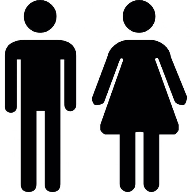 Toilet man women Icons | Free Download