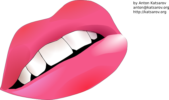 Mouth Lips Clip Art - vector clip art online, royalty ...
