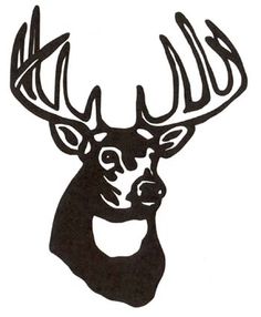 Deer head clip art