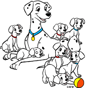 Dalmation Clip Art