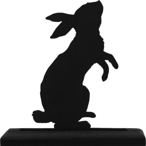 Standing Rabbit Silhouette