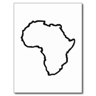 Best Photos of Outline Of Africa Template - Blank Africa Map ...