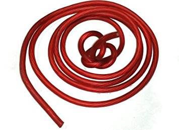 20' FT 4 GAUGE GA AWG RED WIRE CABLE POWER GROUND PRIMARY AMP ...