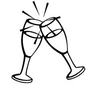 Champagne Bottle Coloring Page Coloring Pages