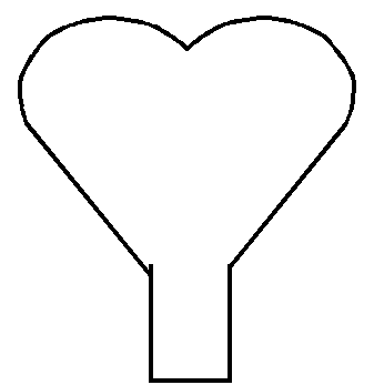 Heart Template For Kids - ClipArt Best