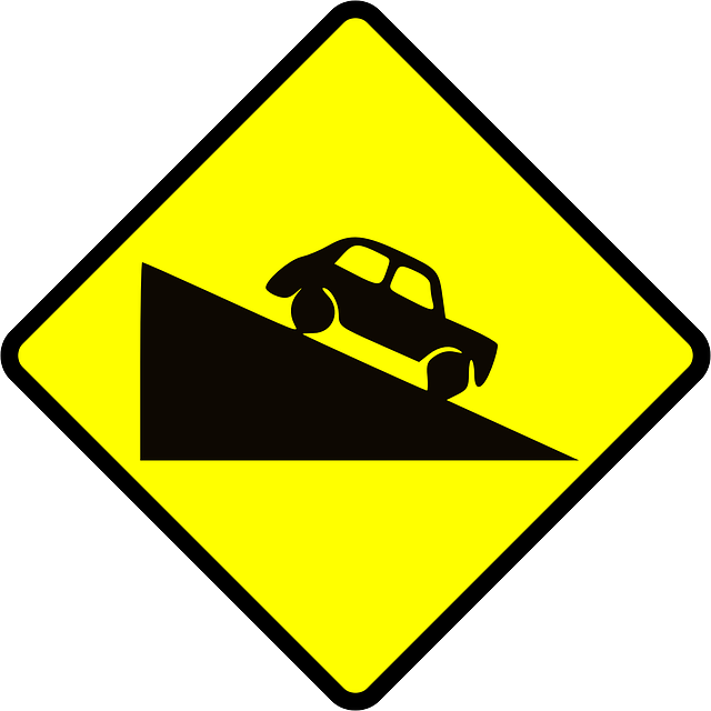 SIGN, SIGNS, TRAFFIC, ROAD, HILL, CAUTION, STEEP, SLOPE - Public ...