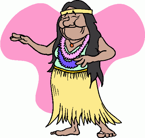 Hula Girl Clipart