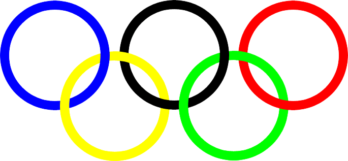 Olympic Rings Gold - ClipArt Best