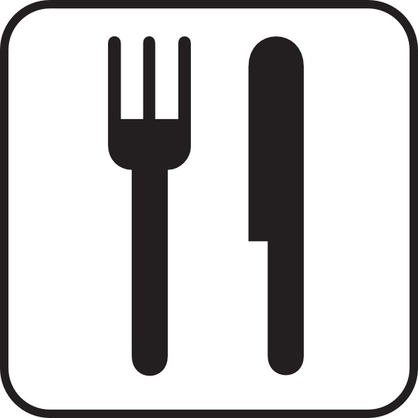 Clipart knife fork and spoon