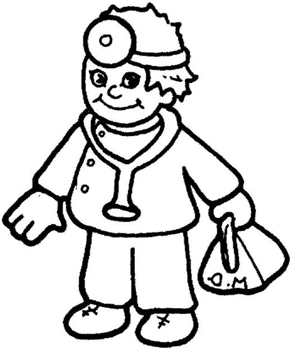 Community Helpers Coloring Pages Community Helper Coloring Pages ...
