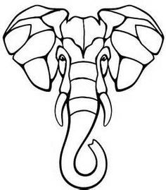 Elephant Outline | Easy Elephant ...