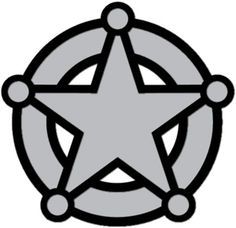 Cop badge clip art