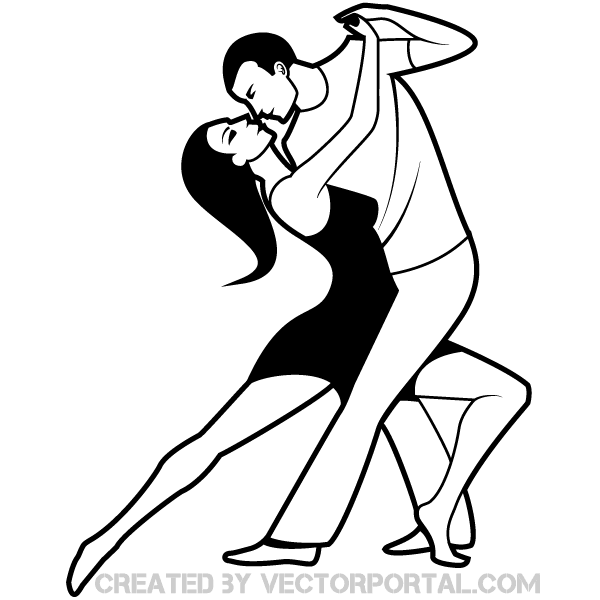 Couple Dancing Clipart