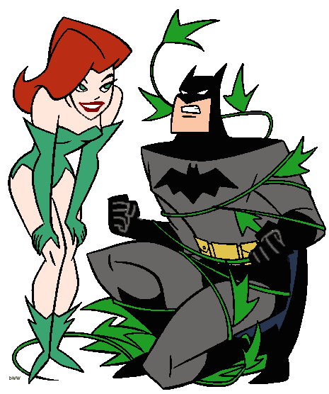 Poison Ivy Batman Clipart