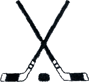 Girl Ice Hockey Clipart