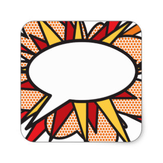 Speech Bubble Stickers | Zazzle