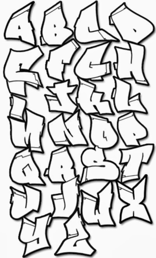 Graffitie: alphabet graffiti