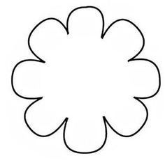 Large Flower Template - ClipArt Best