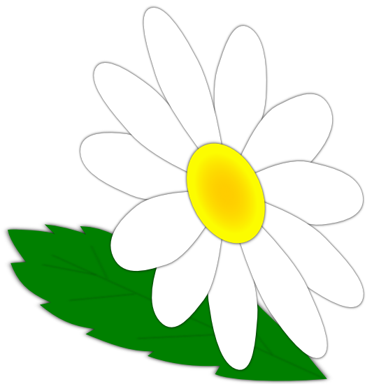 Daisy Flower 10 Tattoo Tatoo Flowers 2011 Clip Art SVG openclipart ...